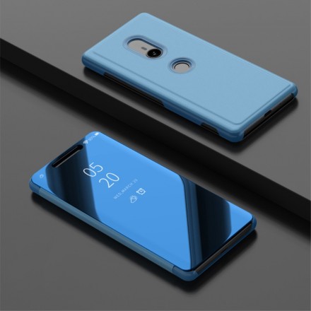 Bekijk cover Sony Xperia XZ3 Spiegel en Kunstleer Bekijk cover Sony Xperia XZ3 Spiegel en Kunstleer