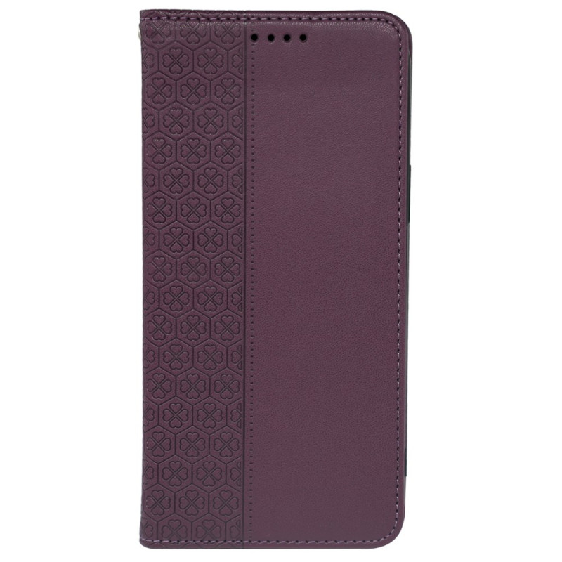 Flip cover Samsung Galaxy M35 5G Klaverpatroon