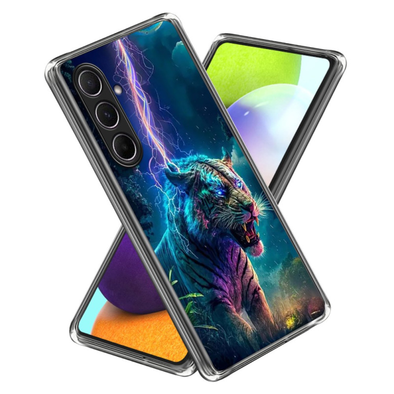 Samsung Galaxy A56 5G Tiger Lightning Hoesje