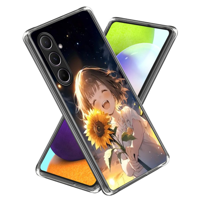 Samsung Galaxy A56 5G Zonnebloem Girl Case