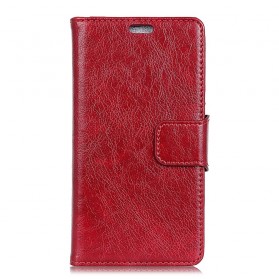 Honor 10 Lite Glanzend Lederen Effect Hoesje