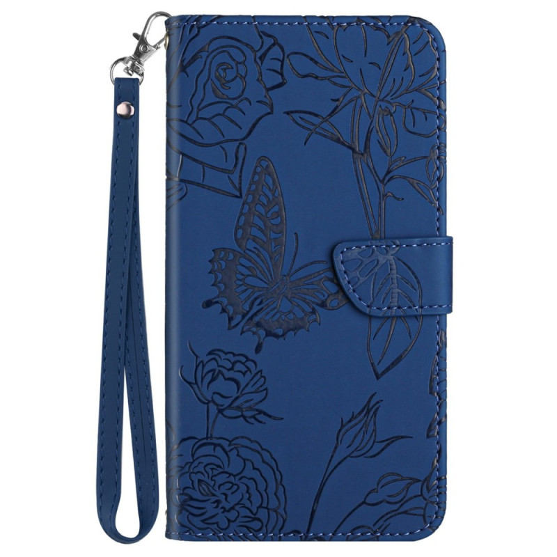 Xiaomi 15 Ultra Strap Vlinder Print Hoesje