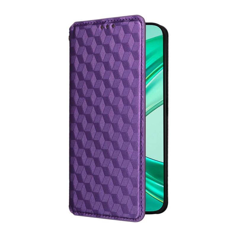 Flip Cover Honor X8c 3D Kubussen