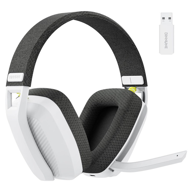 BINNUNE Draadloze Gaming Headset