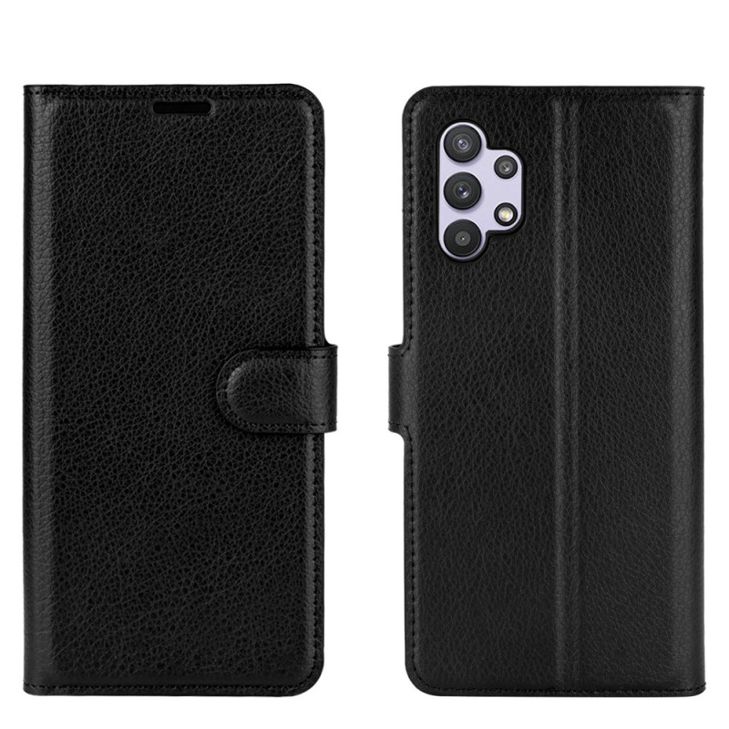 Samsung Galaxy A32 5G / M32 5G Kunstleren Hoesje Lychee Classic
