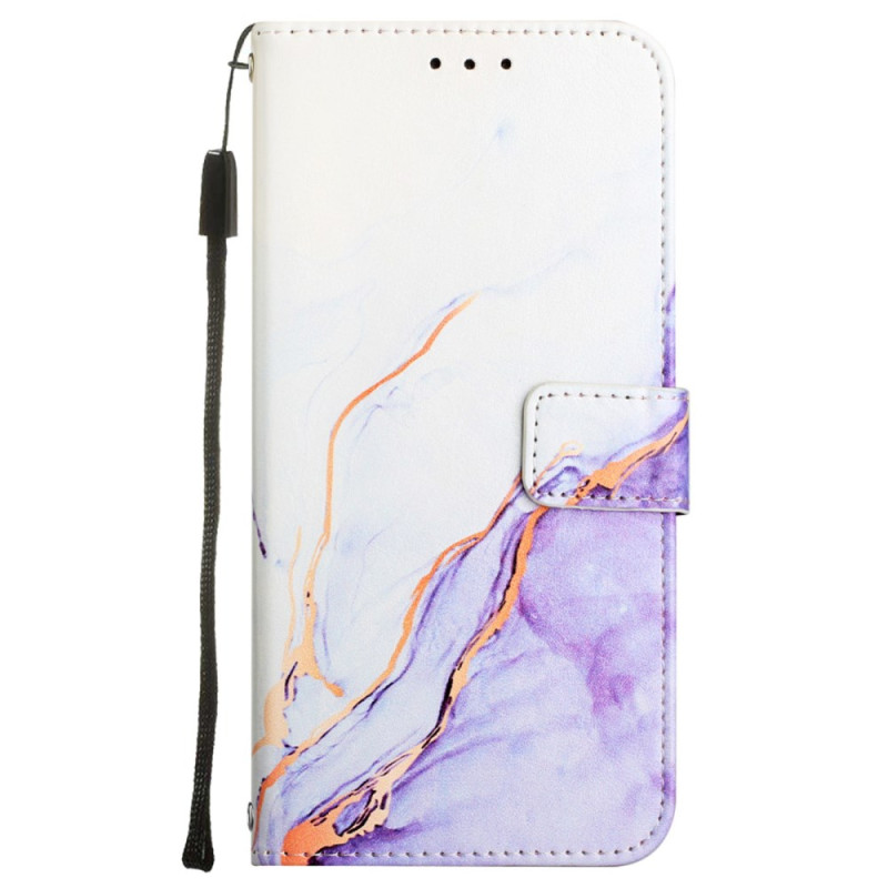 Moto G45 5G / G34 5G Marmer Effect Draagtas