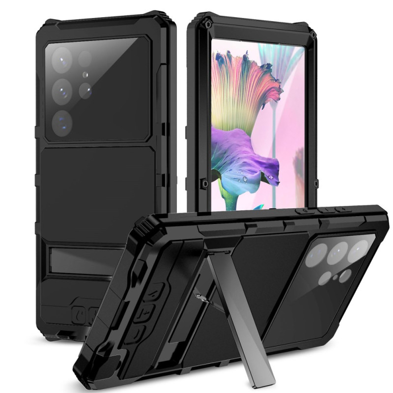 Coque Samsung Galaxy S23 Ultra Ultra Résistante avec Support R-JUST