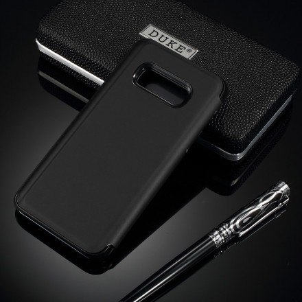 Bekijk Cover Samsung Galaxy S10 Lite Spiegel en Leder Effect