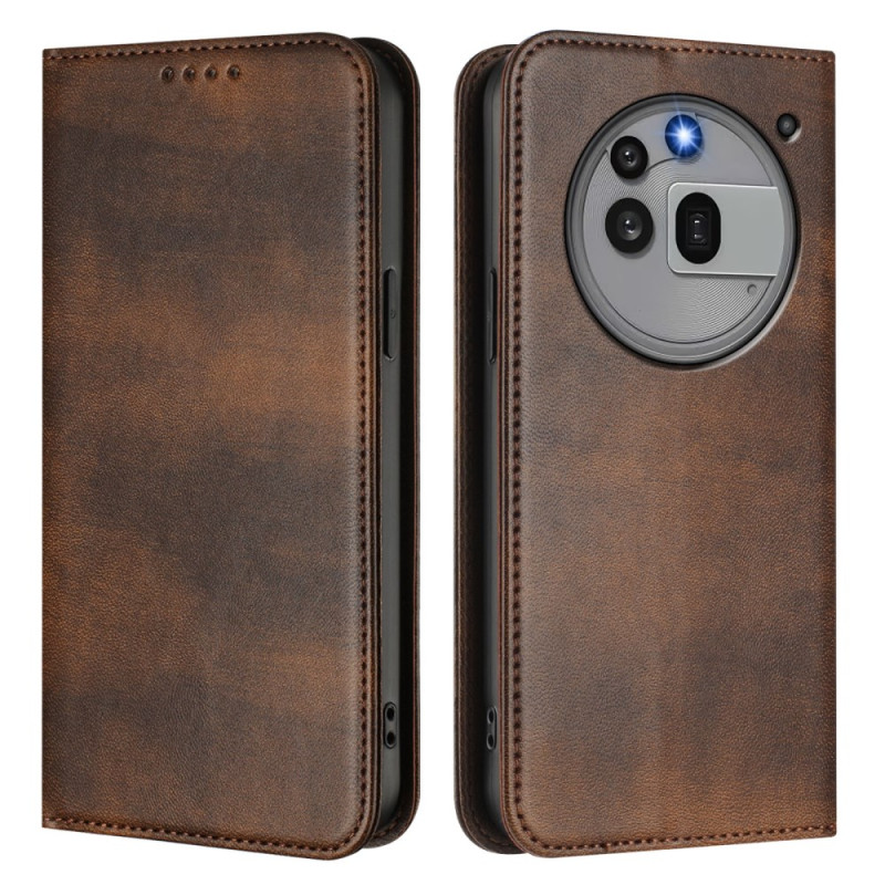 Flip Cover Nothing Phone
 (3a) Pro RFID Bescherming Gelooid Leer Stijl