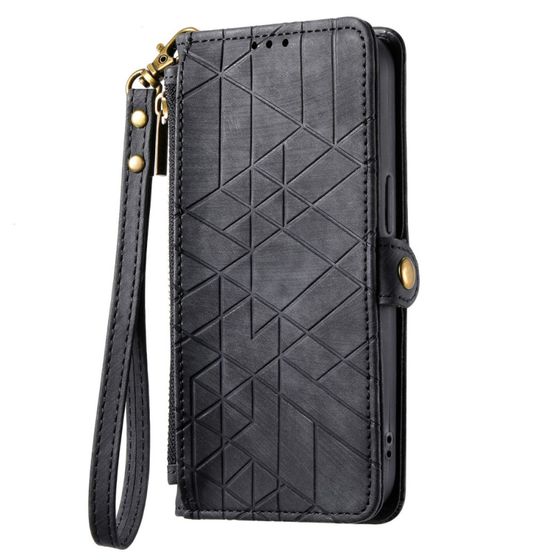 Housse CMF Phone 1 Portefeuille Lignes Géométriques