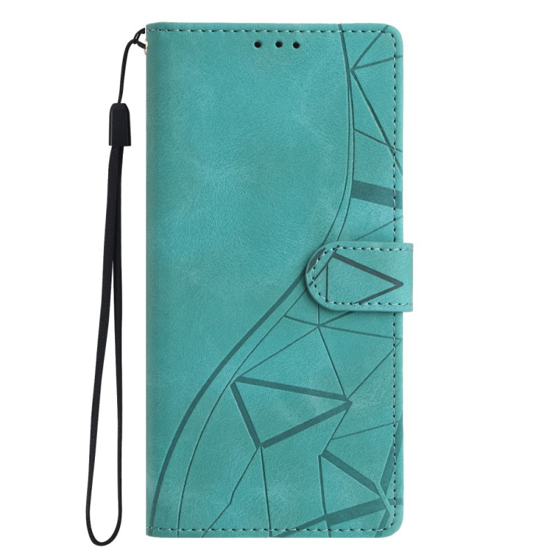Housse Oppo A5 Pro 5G Motif Triangulaire