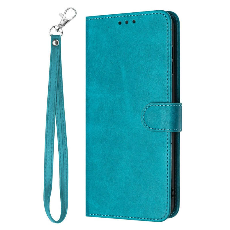 Oppo A5 Pro 5G / 4G Lederen hoesje met riem