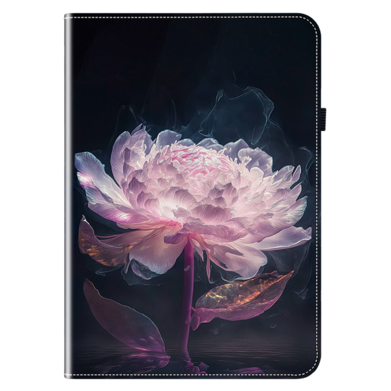 Samsung Galaxy Tab S10 Plus / S9 FE Plus / S9 Plus Hoesje Pioenroos Paars