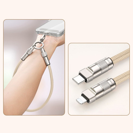 30 cm oplaadkabel met...