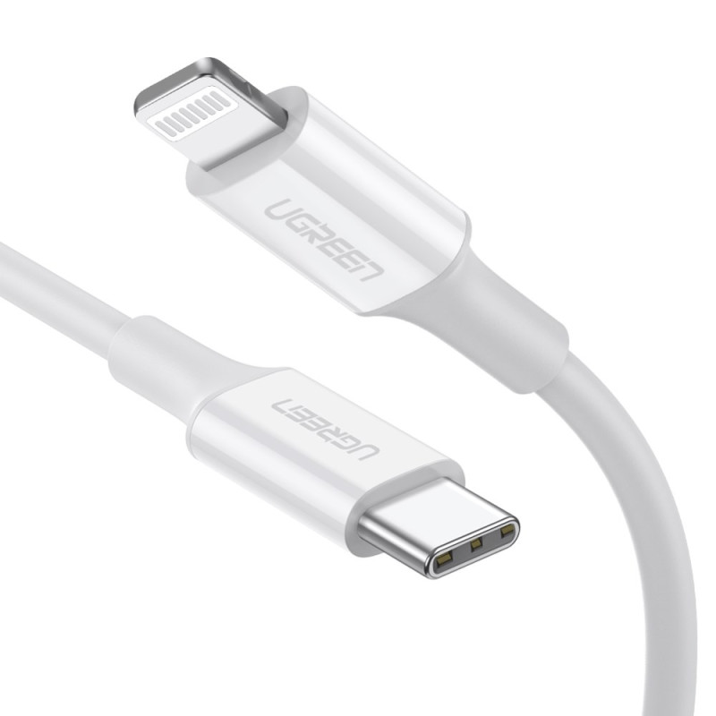 UGREEN USB-C naar Lightning-kabel - 0,25 m