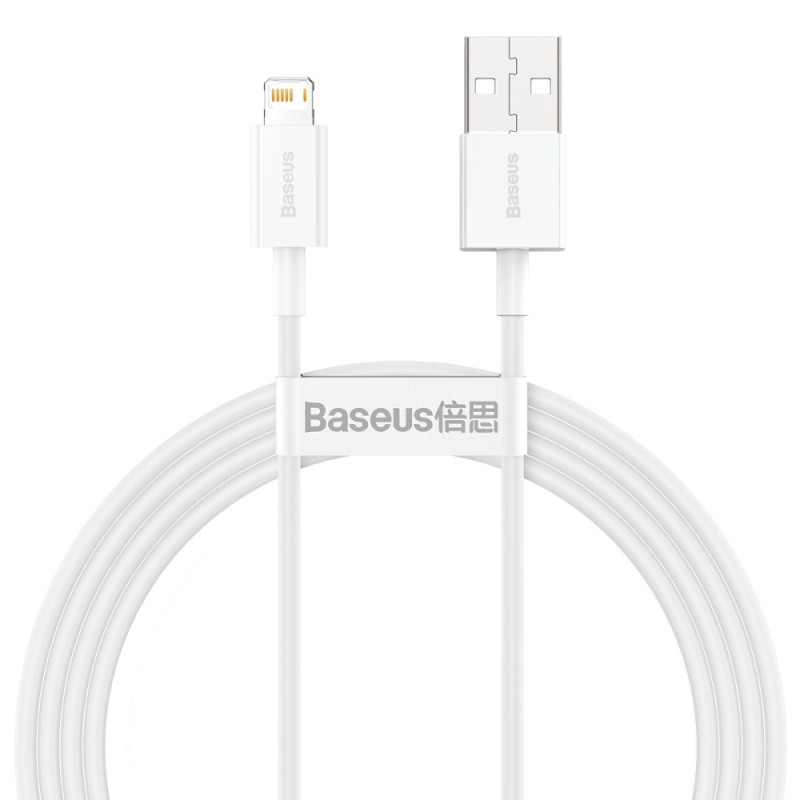 Baseus Superior Series USB naar iP 2.4A snellaad- en datakabel - 1.5m