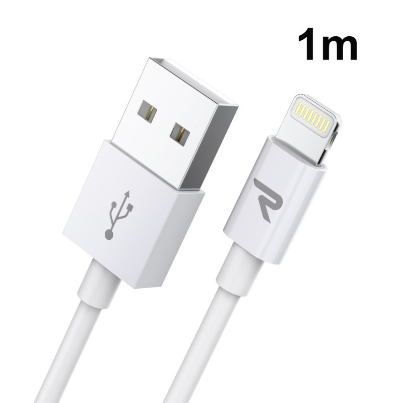 Lightning synchronisatie- en oplaadkabel voor iPhone - 1m