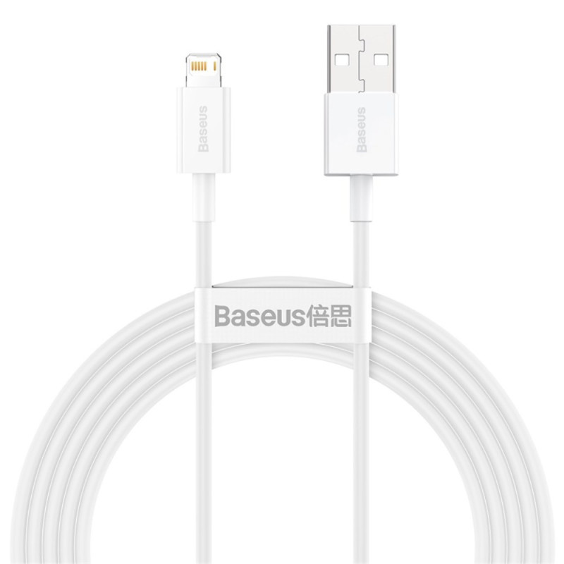 BASEUS 2m Superior Series USB naar iP 2.4A snellaad- en datakabel