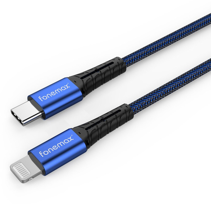 FONEMAX Type-C naar Lightning Snellaadkabel - 0,2m