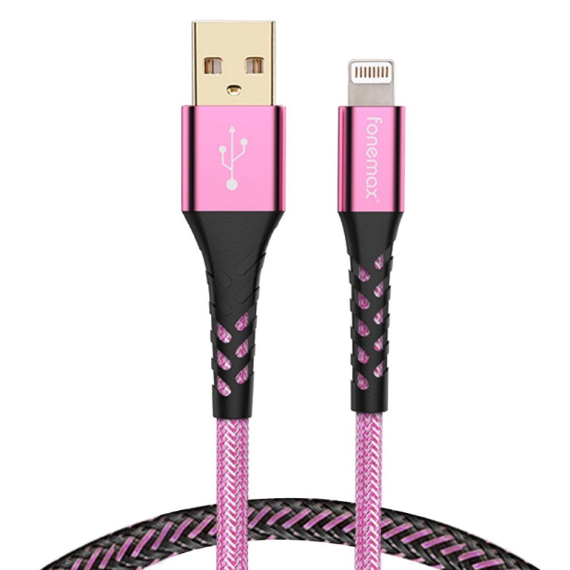 FONEMAX USB naar Lightning Snellaadkabel - 1,2 m