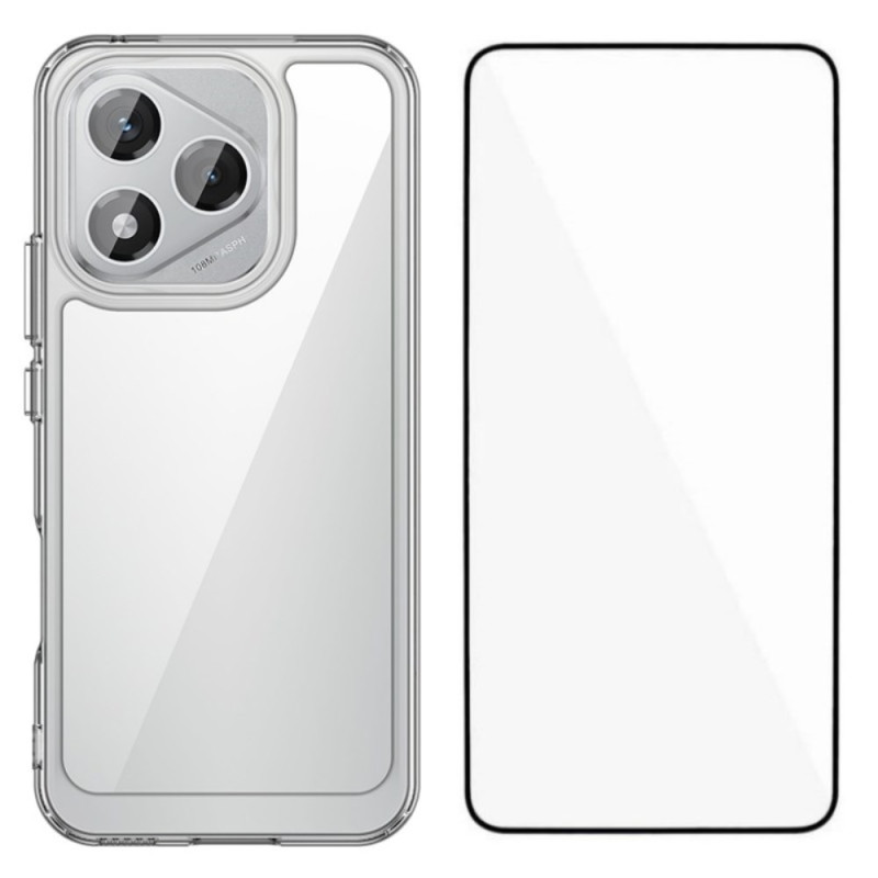 Honor 400 Lite Transparant Hoesje met Schermbeschermfolie