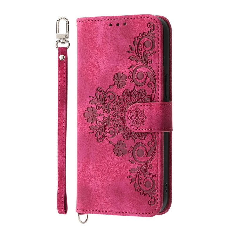Realme 14 Pro 5G Floral Lace Case met Koord