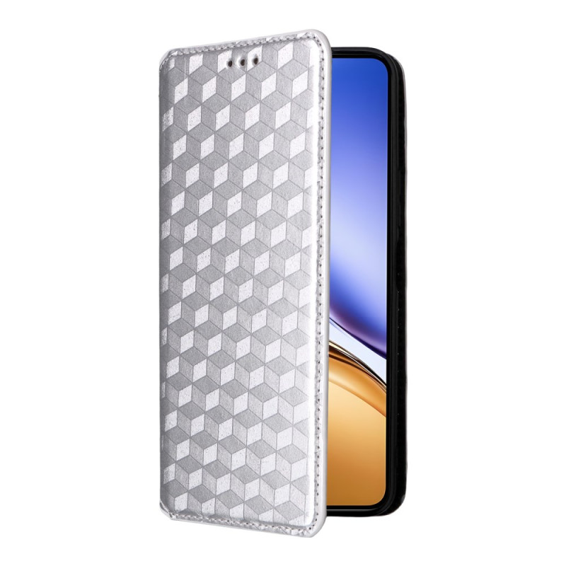 Flip Cover Realme 14 5G / 14T 5G 3D ruitjes