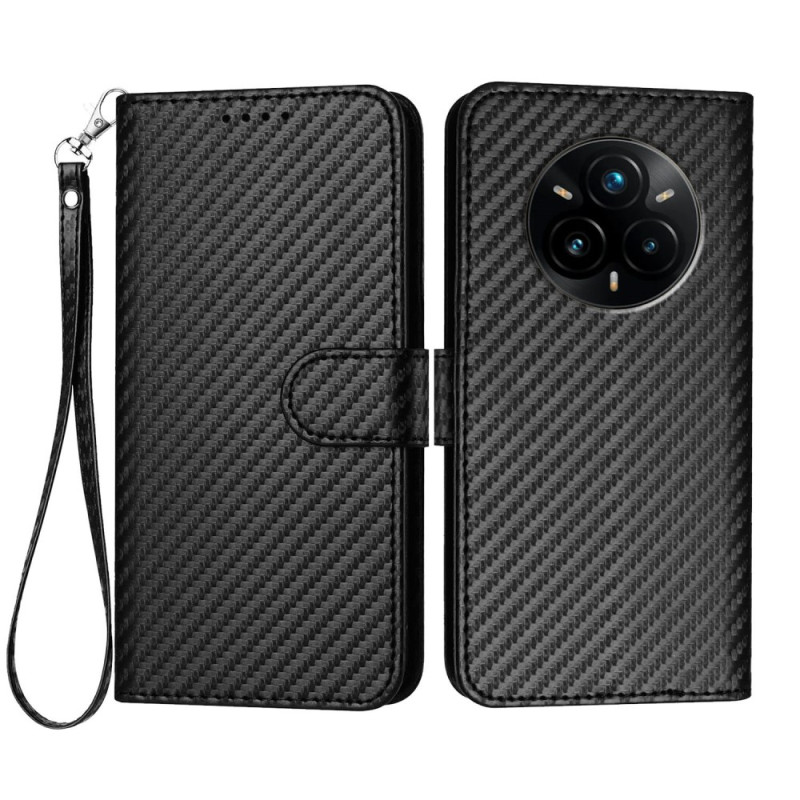 Realme 14 Pro Plus 5G koolstofvezel sleutelkoord hoesje