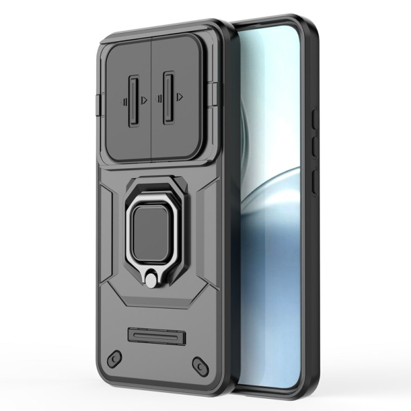 Realme 14 Pro Plus 5G Ring Bestendig Hoesje met Verschuifbaar Cameradekje