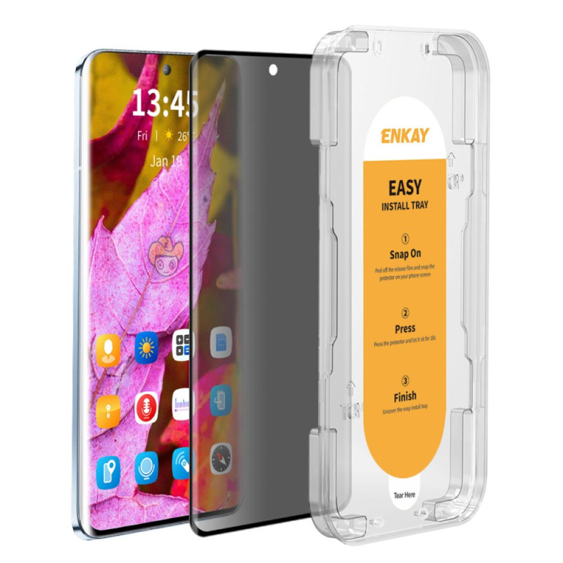 Realme 14 Pro Plus 5G gehard glas screenprotector met installatiegereedschap