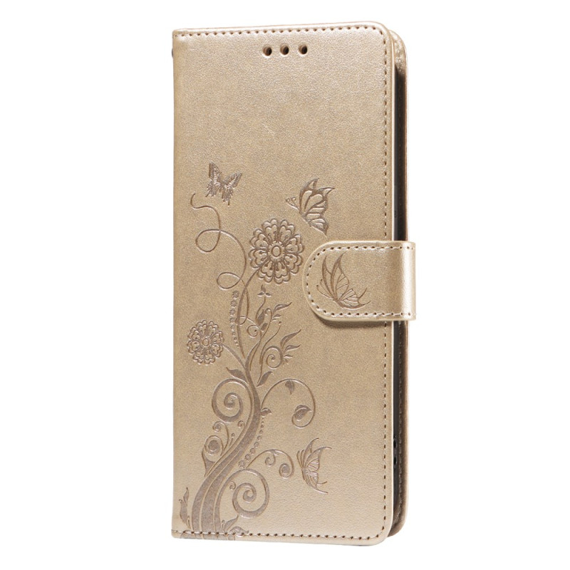 Etui Realme 14X 5G / C75 Vlinders en bloemen