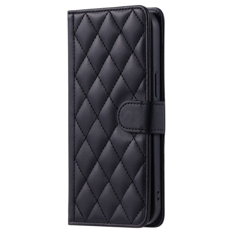 Realme Note 60 / 60X / C63 / C61 Gewatteerde hoes met schouderriem en sleutelkoord