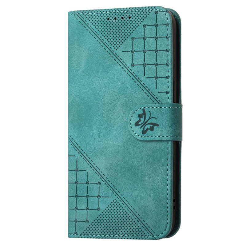 Honor X8b Vlinder en Geometrisch Patroon Hoesje