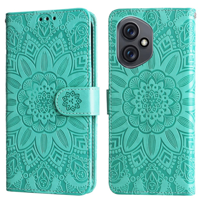 Honor 400 hoesje met zonnebloempatroon