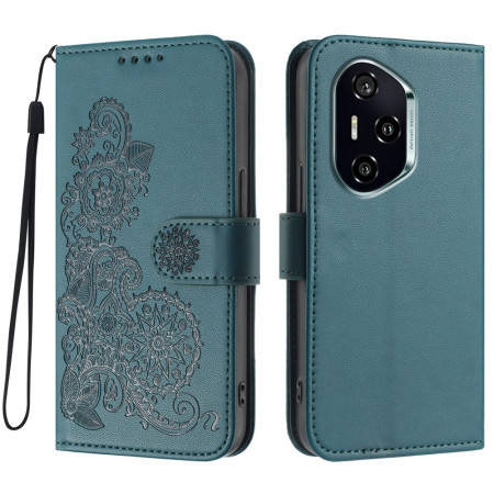 Honor 400 etui met bloemen...