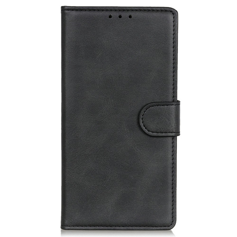 Sony Xperia 1 VII hoesje van mat leer