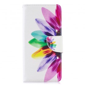 Samsung Galaxy S10 Plus Waterverf Bloem Hoesje