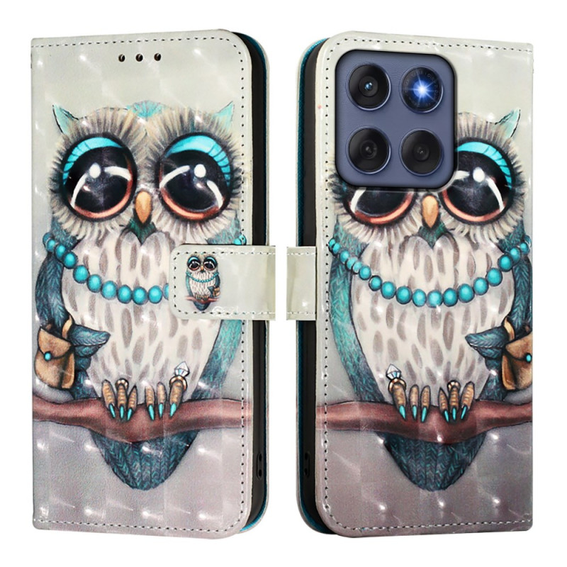 Hoesje Motorola Edge 60 / 60 Fusion Uil Grijs