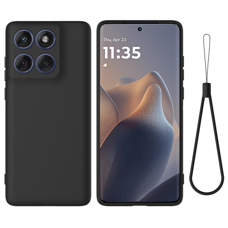 Cover Motorola Edge 60 / 60 Fusion Vloeibaar Silicone Koord