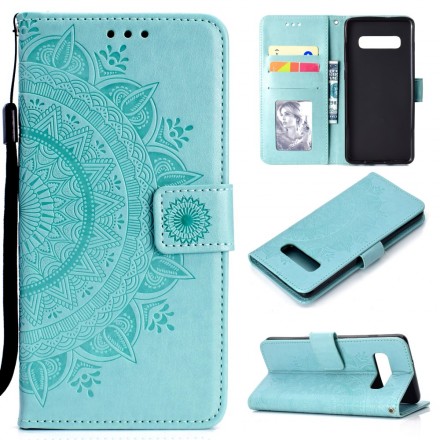 Samsung Galaxy S10 Plus Hoesje Mandala Zon