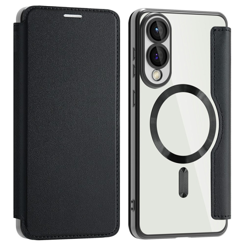 Flip cover Samsung Galaxy S25 Edge MagSafe compatibel met RFID-blokkering