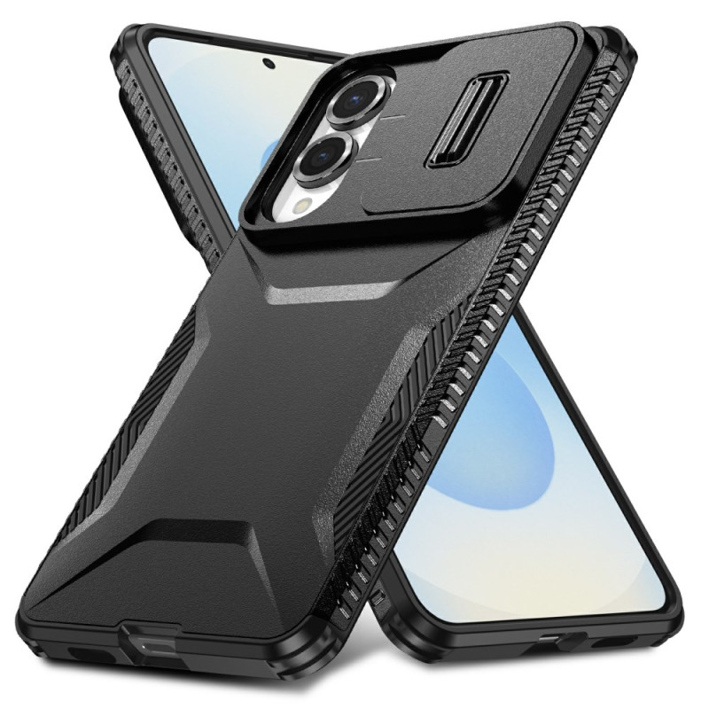 Samsung Galaxy S25 Edge Robuust Metalen Effect Hoesje