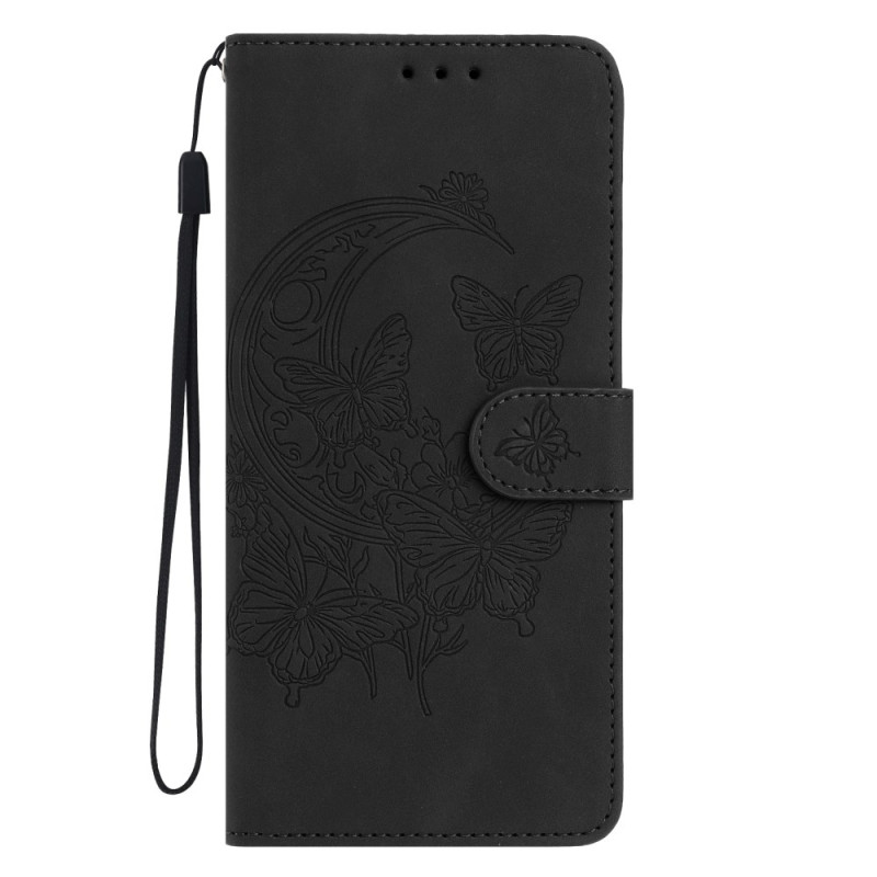 Honor Magic 7 Lite / X9c Vlinders en Bloemen Print Hoesje