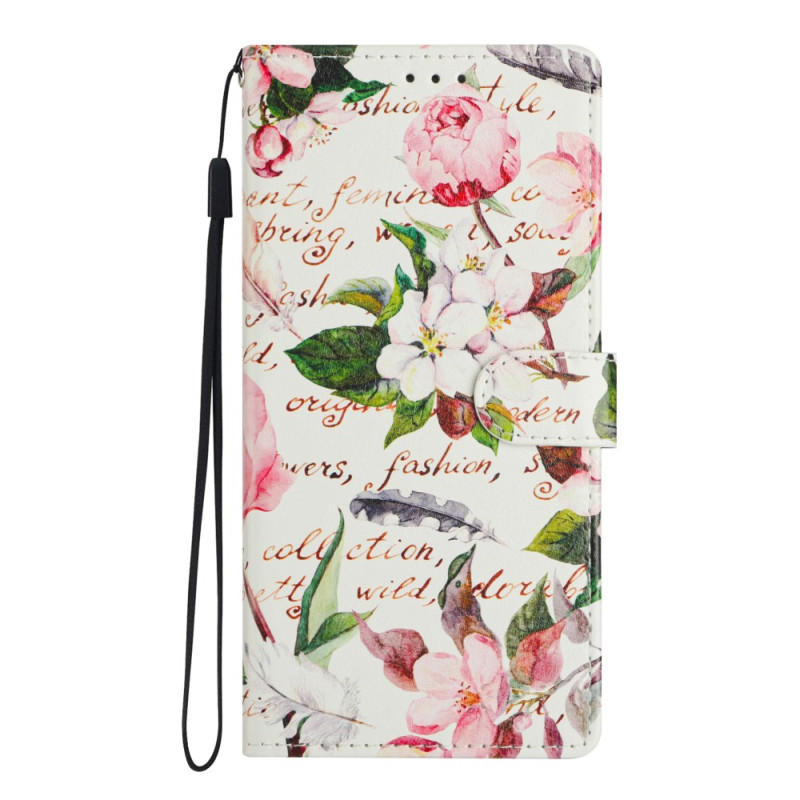 Honor Magic 7 Lite / X9c Groen Bloempatroon Hoesje