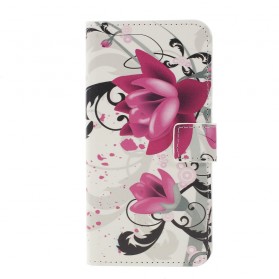 Samsung Galaxy S10 Plus Hoesje Vlinders en Bloemen