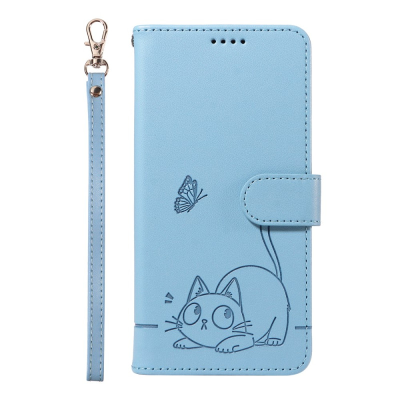 Honor Magic 7 Pro 5G Cat hoesje met riem