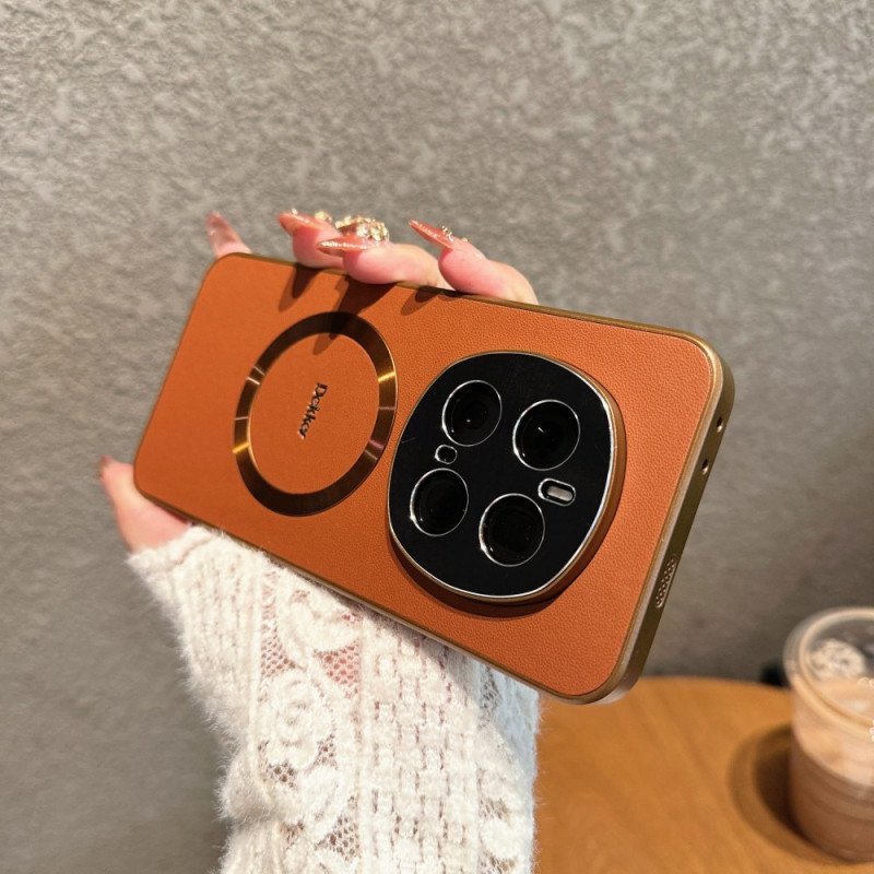 Honor Magic 7 Pro 5G MagSafe-etui met leereffect