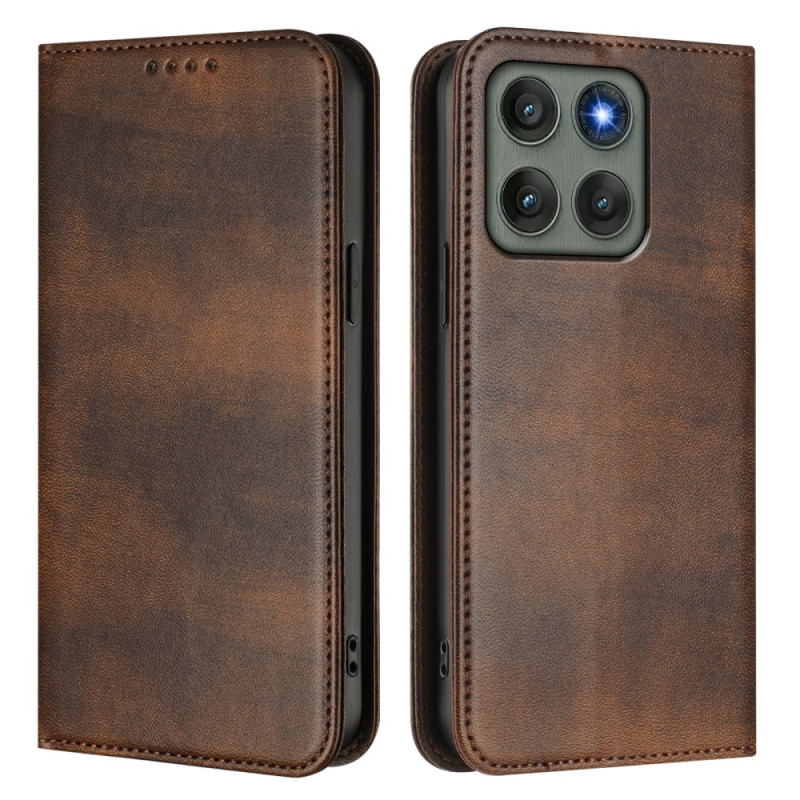 Flip Cover Motorola Edge 60 Pro RFID Retro Ontwerp