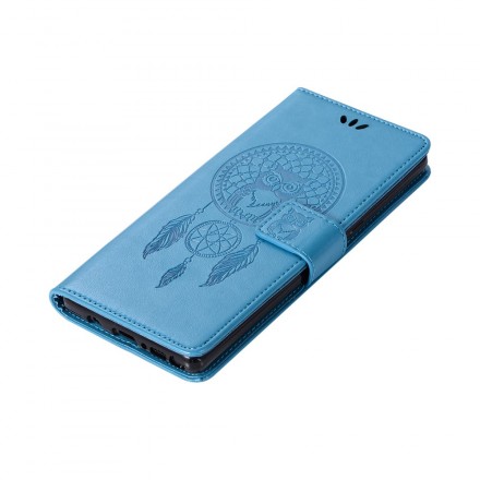 Samsung Galaxy S10 Plus Lederen Hoesje Catchy Uil