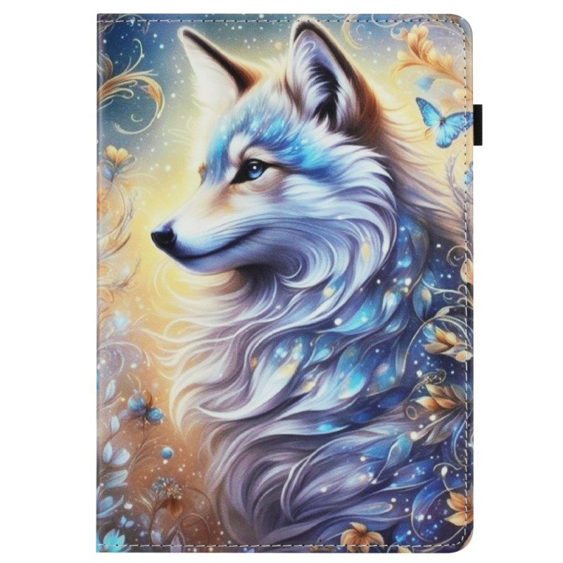 Samsung Galaxy Tab S10 FE / S9 / S9 FE Hoesje Witte Wolf